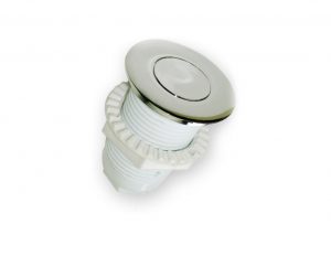 Botón Pulsador Cromado 50mm